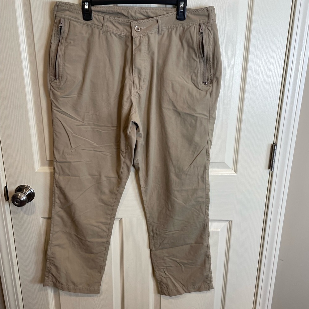 Clothing Arts Pick Pocket Proof Men's Tan Pants 36 30 - Picture 2 of 15
